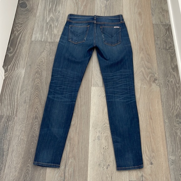 Hudson Super Skinny Mid-rise Distressed Crue Color Jeans- 26 W - Picture 7 of 16